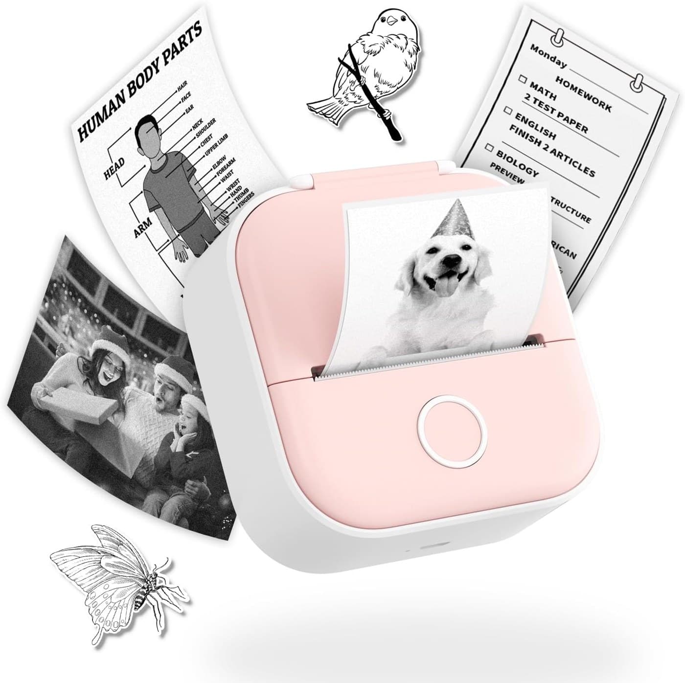 Thermal Mini Photo/Sticker Printer (inkless)